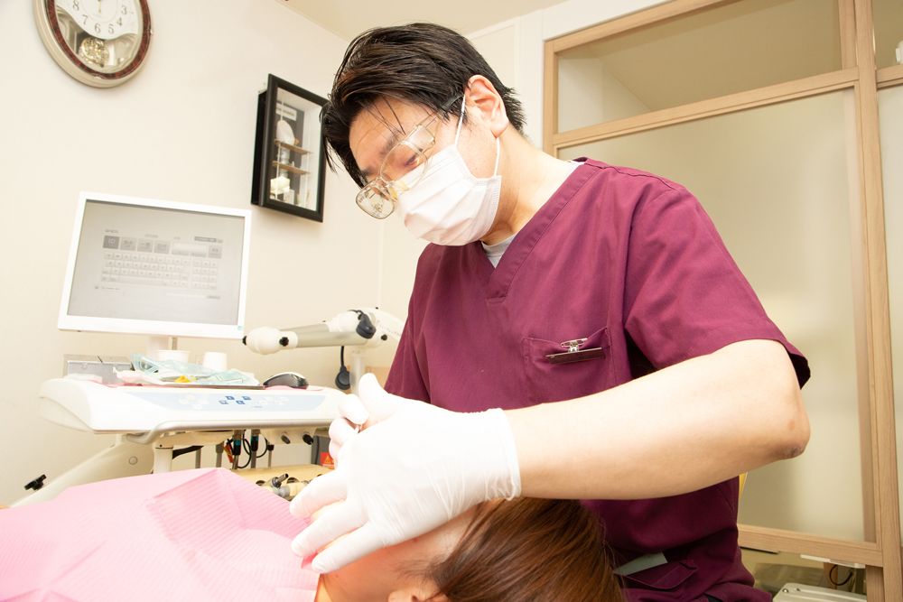 痛みの少ない治療への取り組み